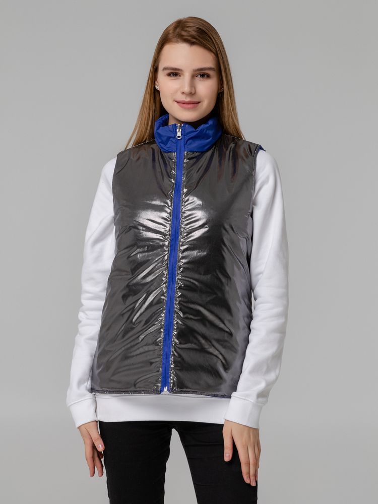 Жилет двусторонний Climb, ярко-синий (сапфир) — изображение 10