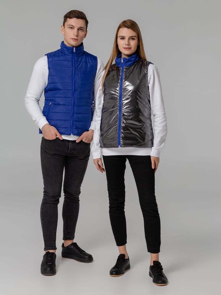 Жилет двусторонний Climb, ярко-синий (сапфир) — изображение 16