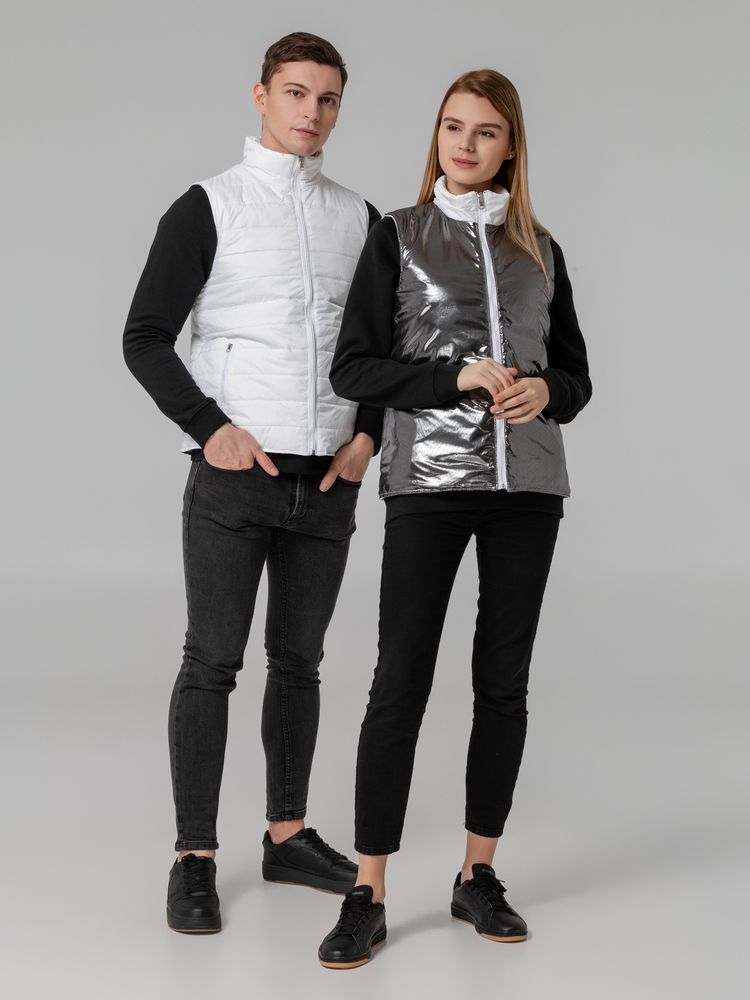 Жилет двусторонний Climb, белый — изображение 16