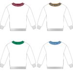 Вязаная горловина на заказ Puno