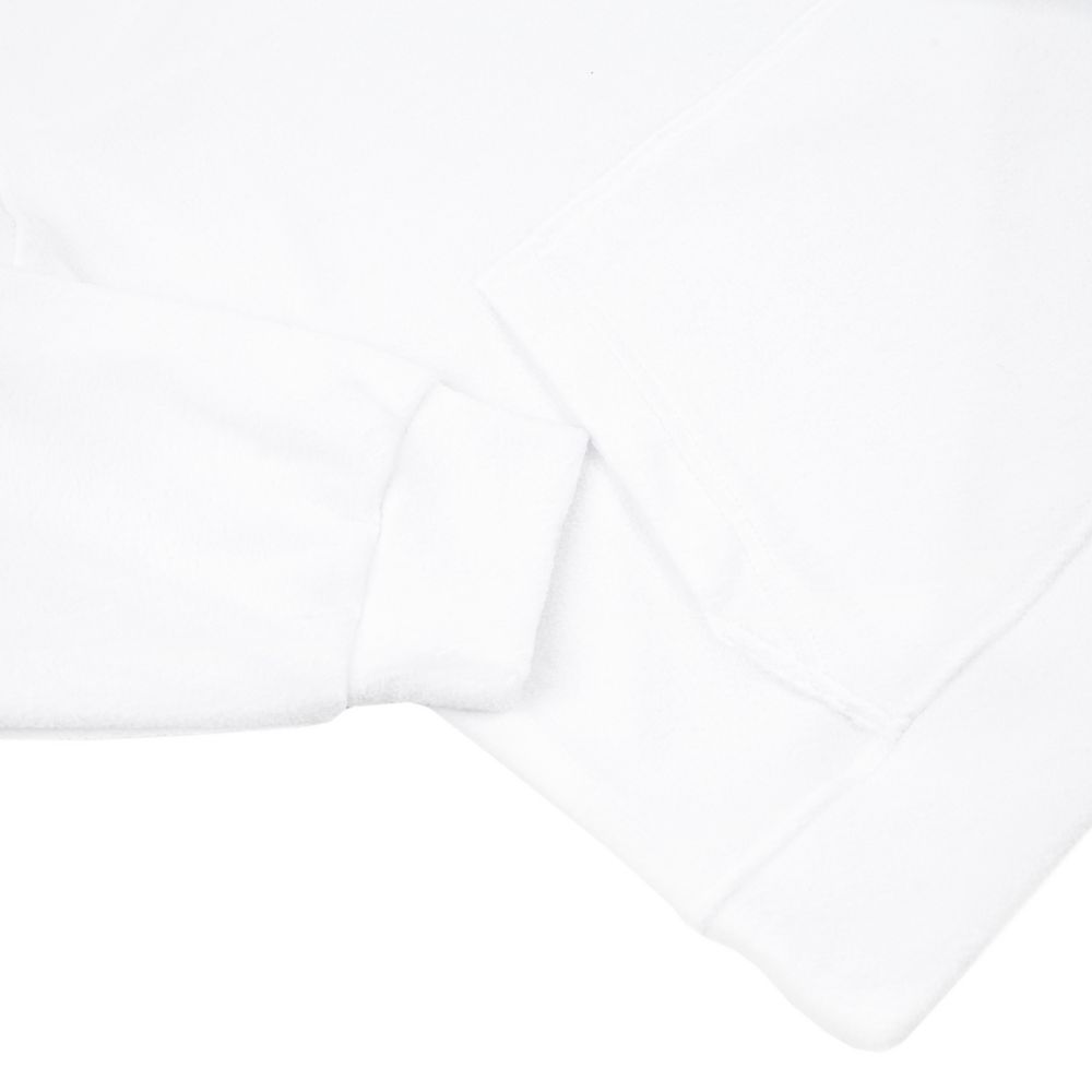 Худи флисовое унисекс Manakin, белое — изображение 4