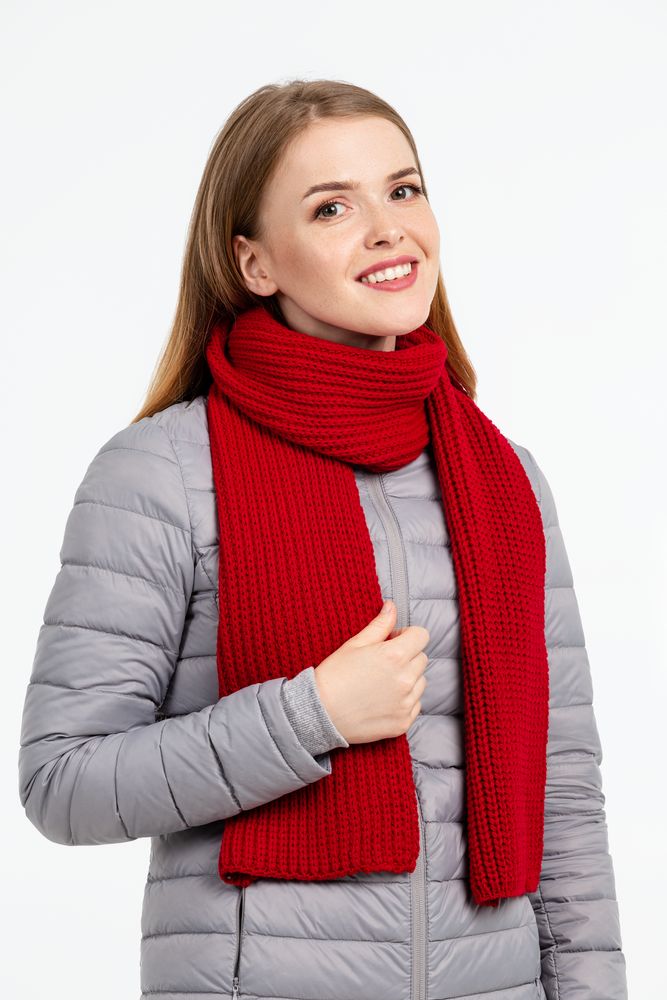 Шарф Nordkapp, глубокий красный — изображение 6