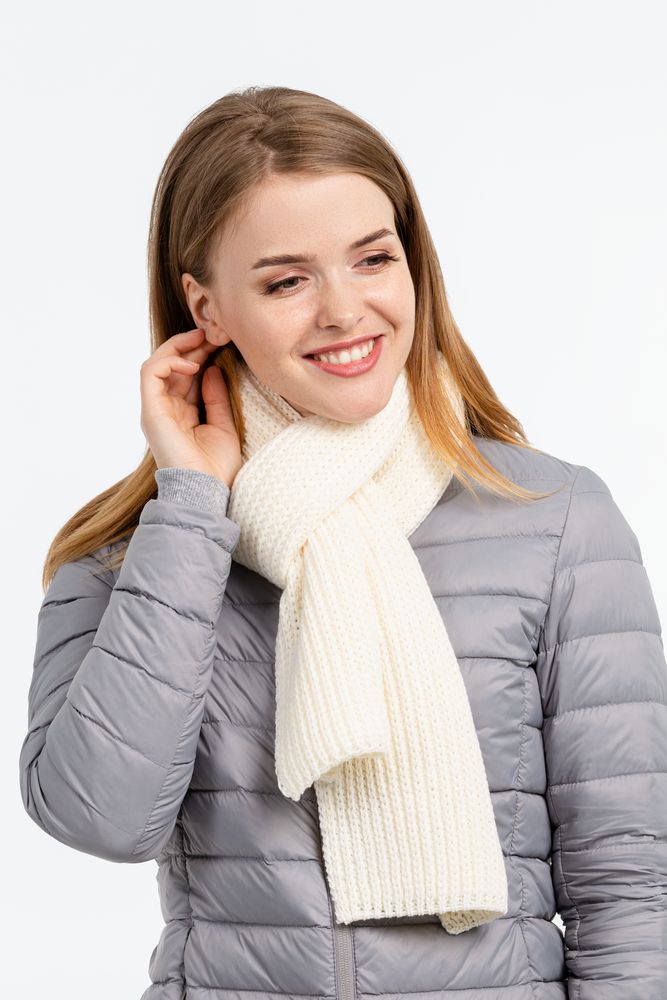 Шарф Nordkapp, молочно-белый — изображение 5