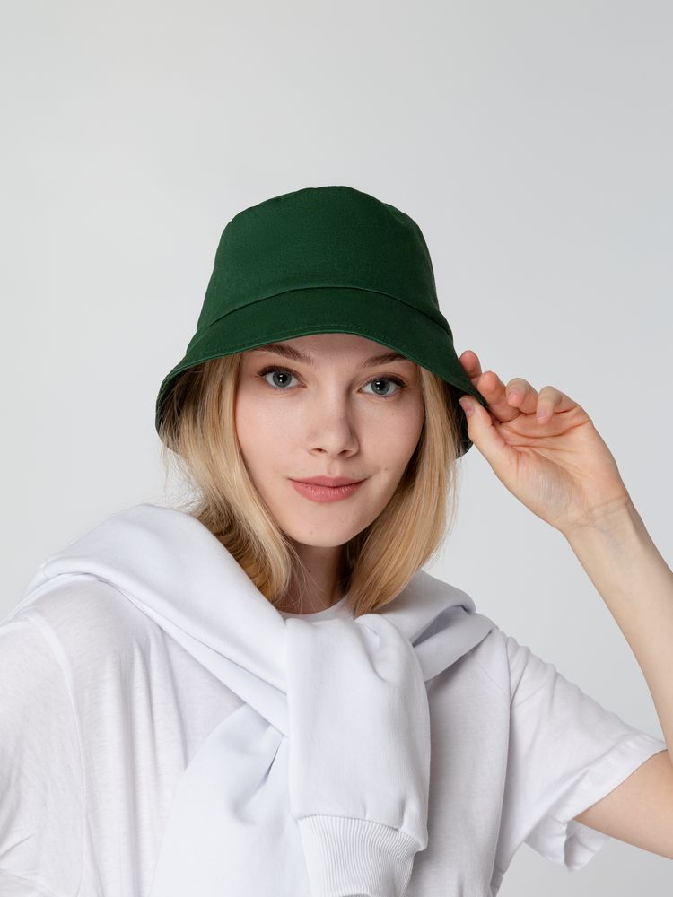 Панама Vento, зеленая (оливковая) — изображение 5