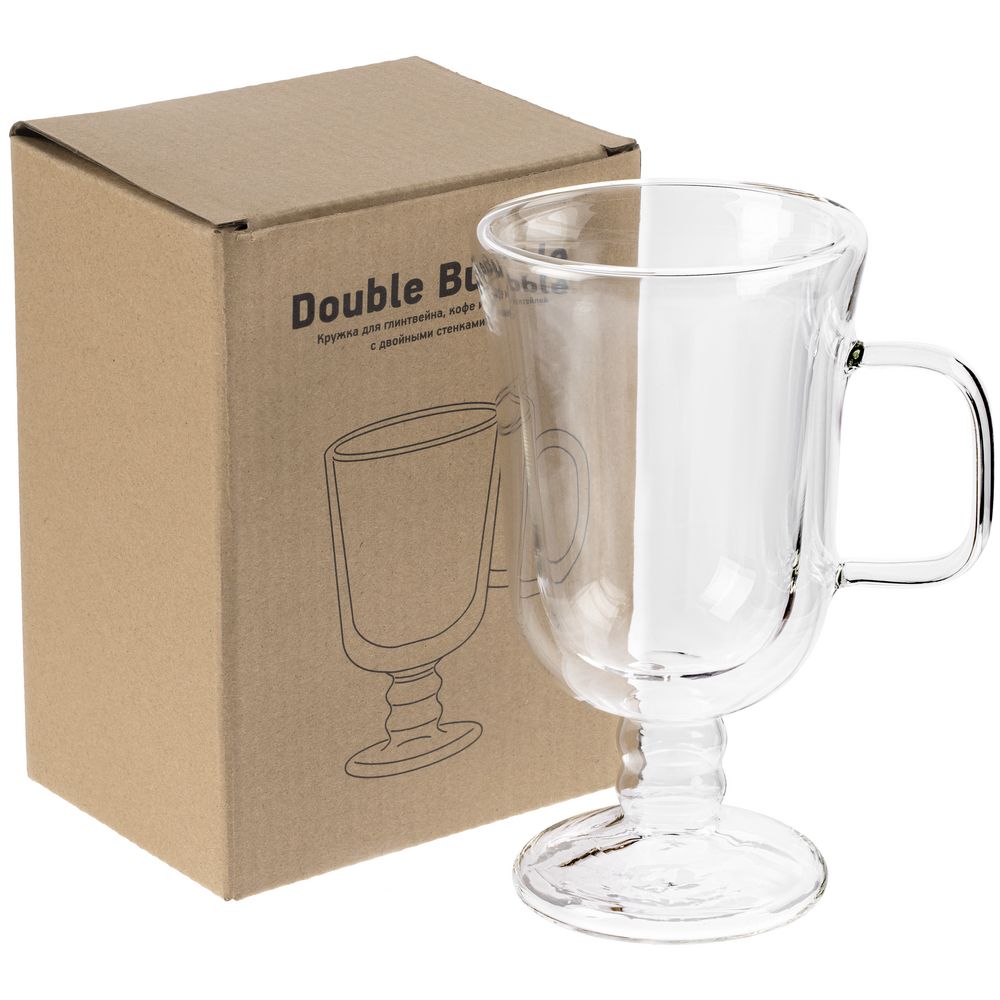 Кружка с двойными стенками для глинтвейна и коктейлей Double Bubble — изображение 4