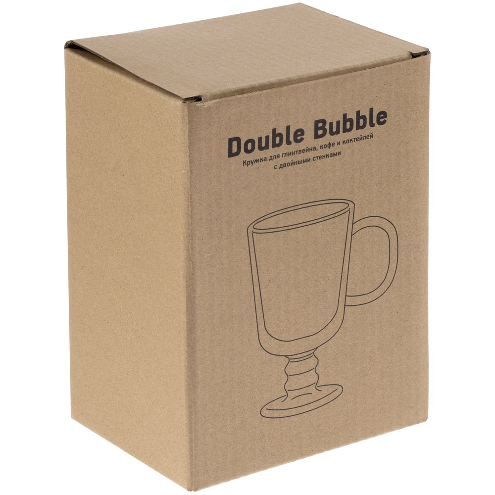 Кружка с двойными стенками для глинтвейна и коктейлей Double Bubble — изображение 5
