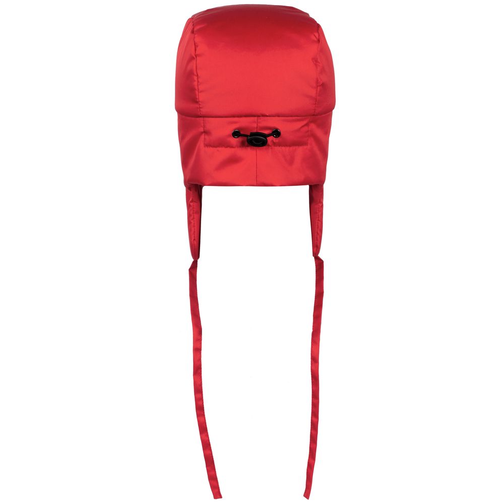 Шапка-ушанка Shelter, красная — изображение 5