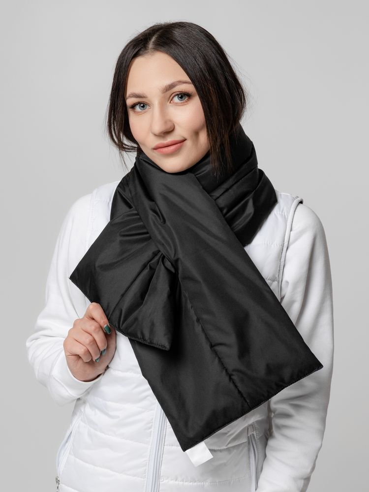 Шарф Shelter, черный — изображение 5