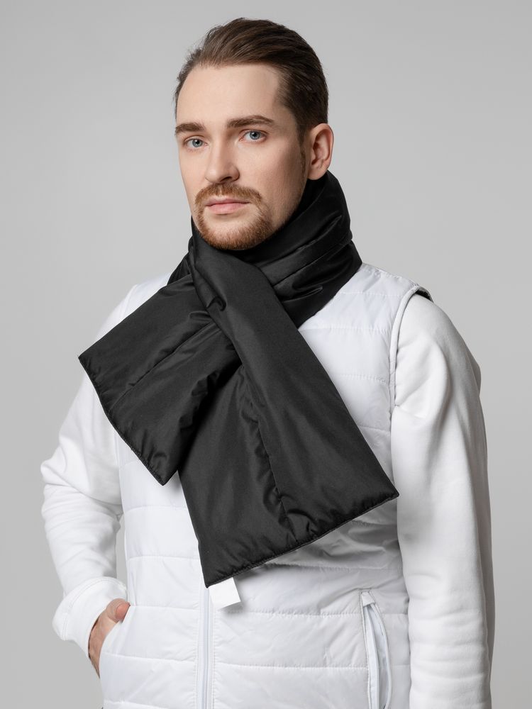 Шарф Shelter, черный — изображение 4