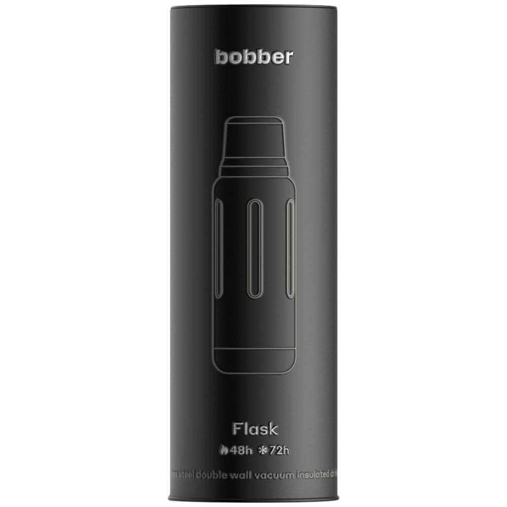 Термос Flask 1000, вакуумный, стальной зеркальный — изображение 5