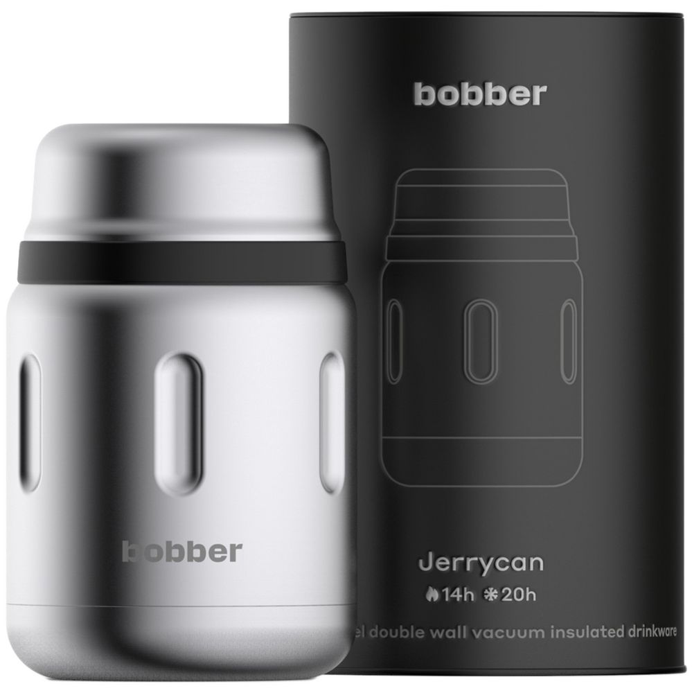 Термос для еды Jerrycan 700, вакуумный, стальной матовый — изображение 2