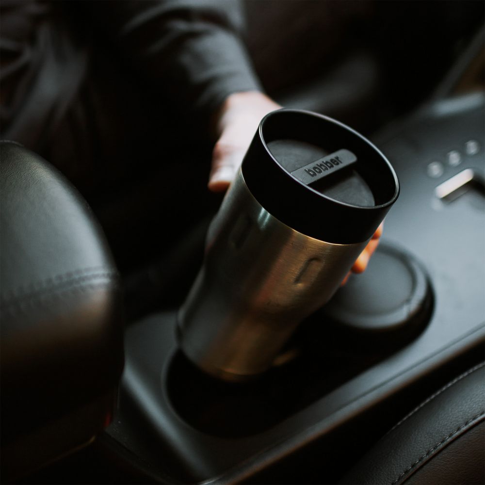 Термостакан Tumbler 350, вакуумный, стальной матовый — изображение 7