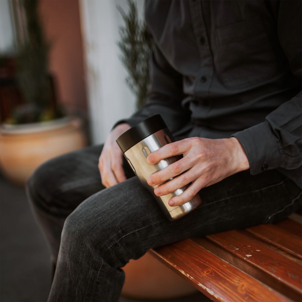 Термостакан Tumbler 350, вакуумный, стальной матовый — изображение 8