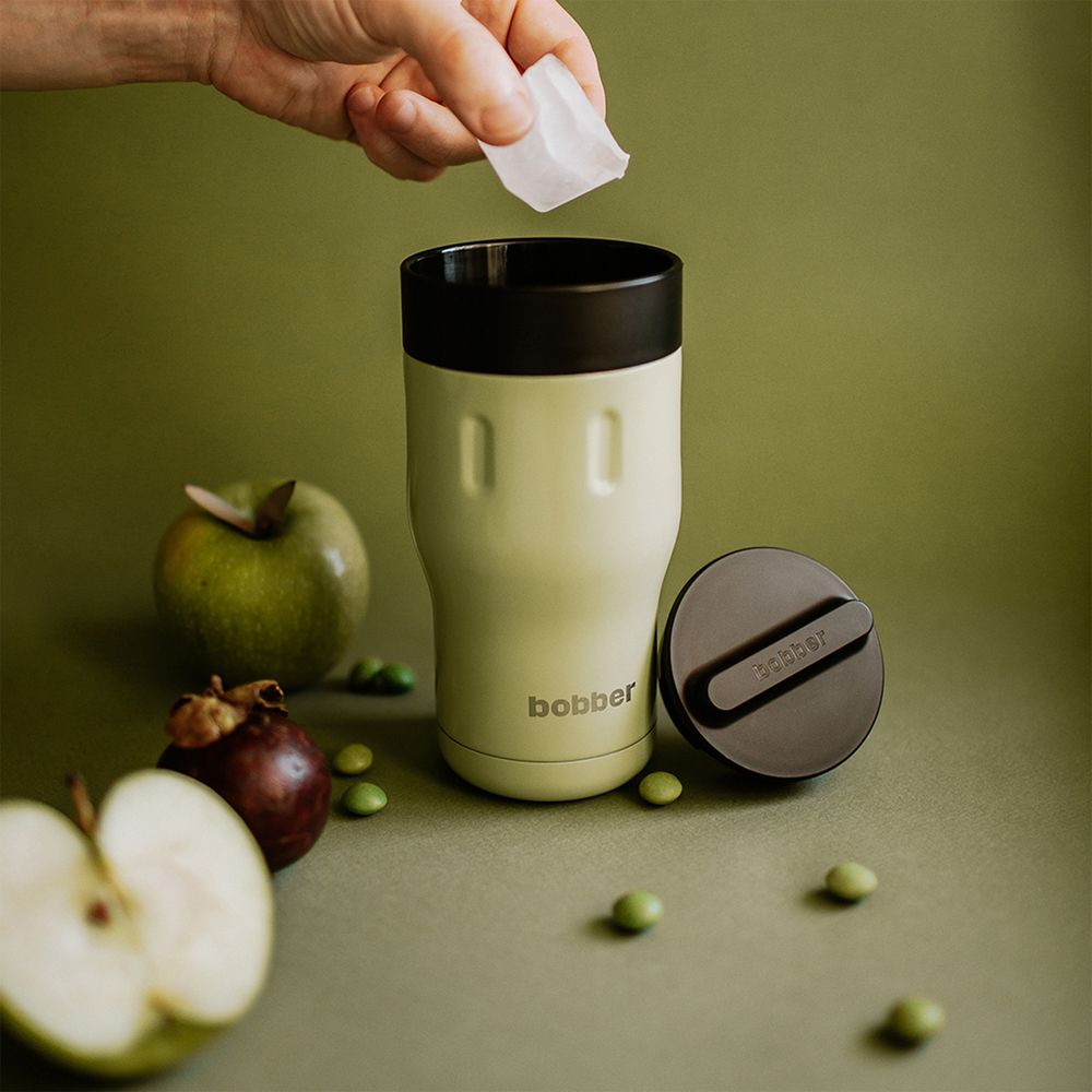 Термостакан Tumbler 350, вакуумный, зеленый — изображение 5