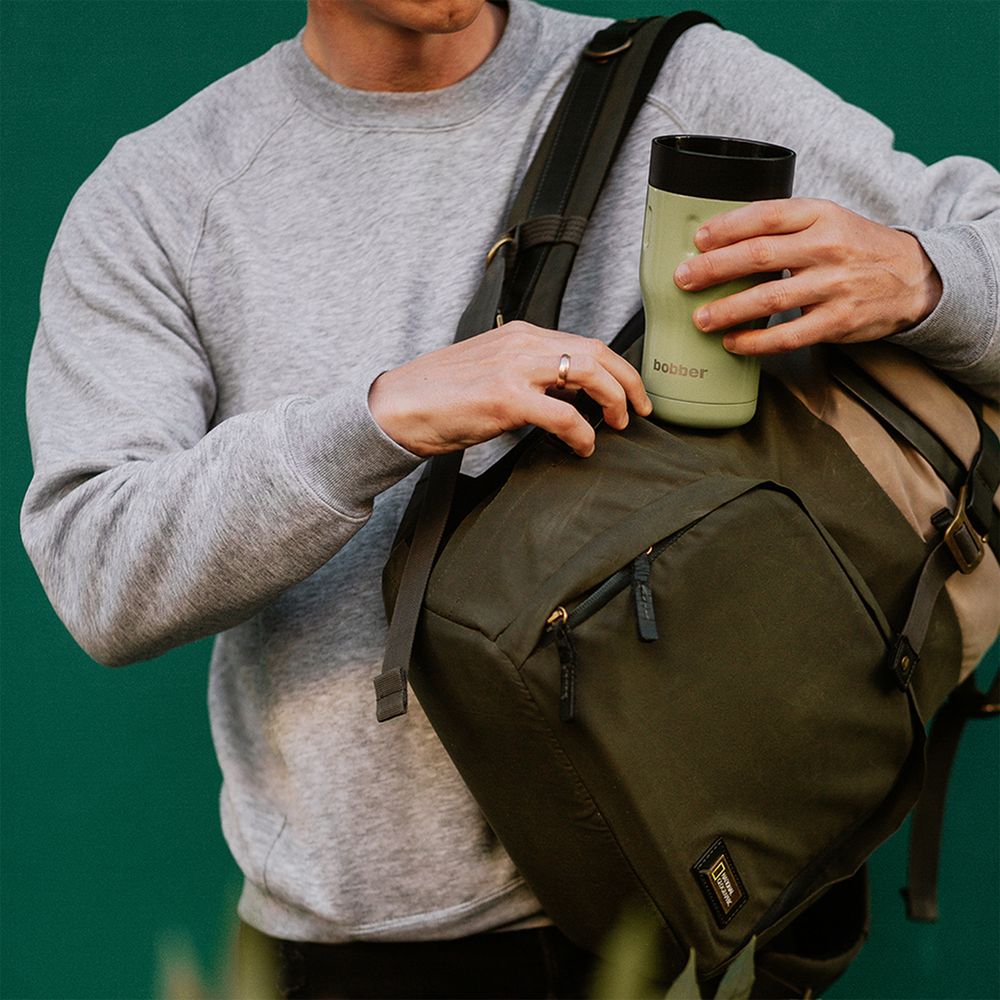 Термостакан Tumbler 350, вакуумный, зеленый — изображение 6