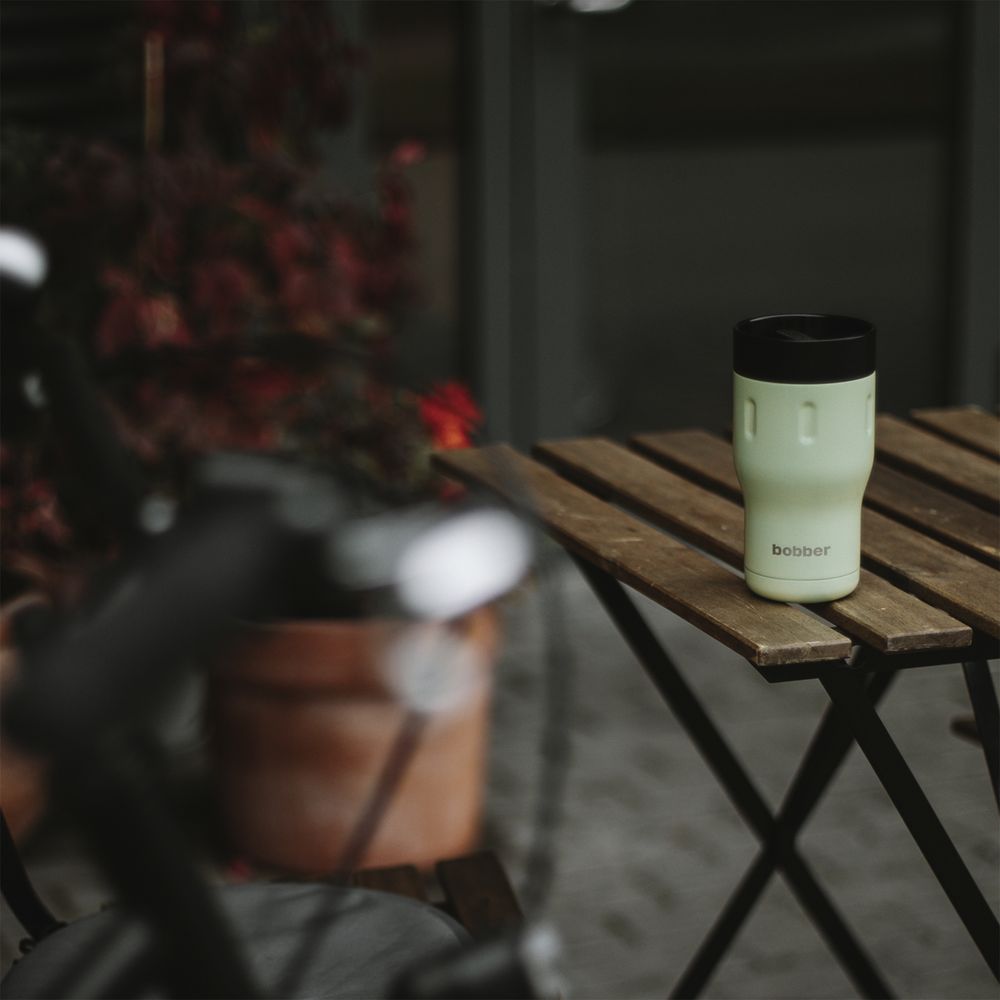 Термостакан Tumbler 350, вакуумный, зеленый — изображение 7