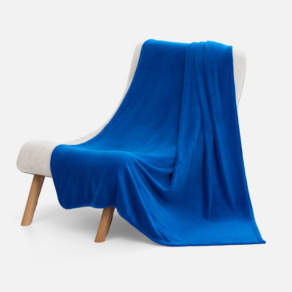 Плед Plush, синий — изображение 5