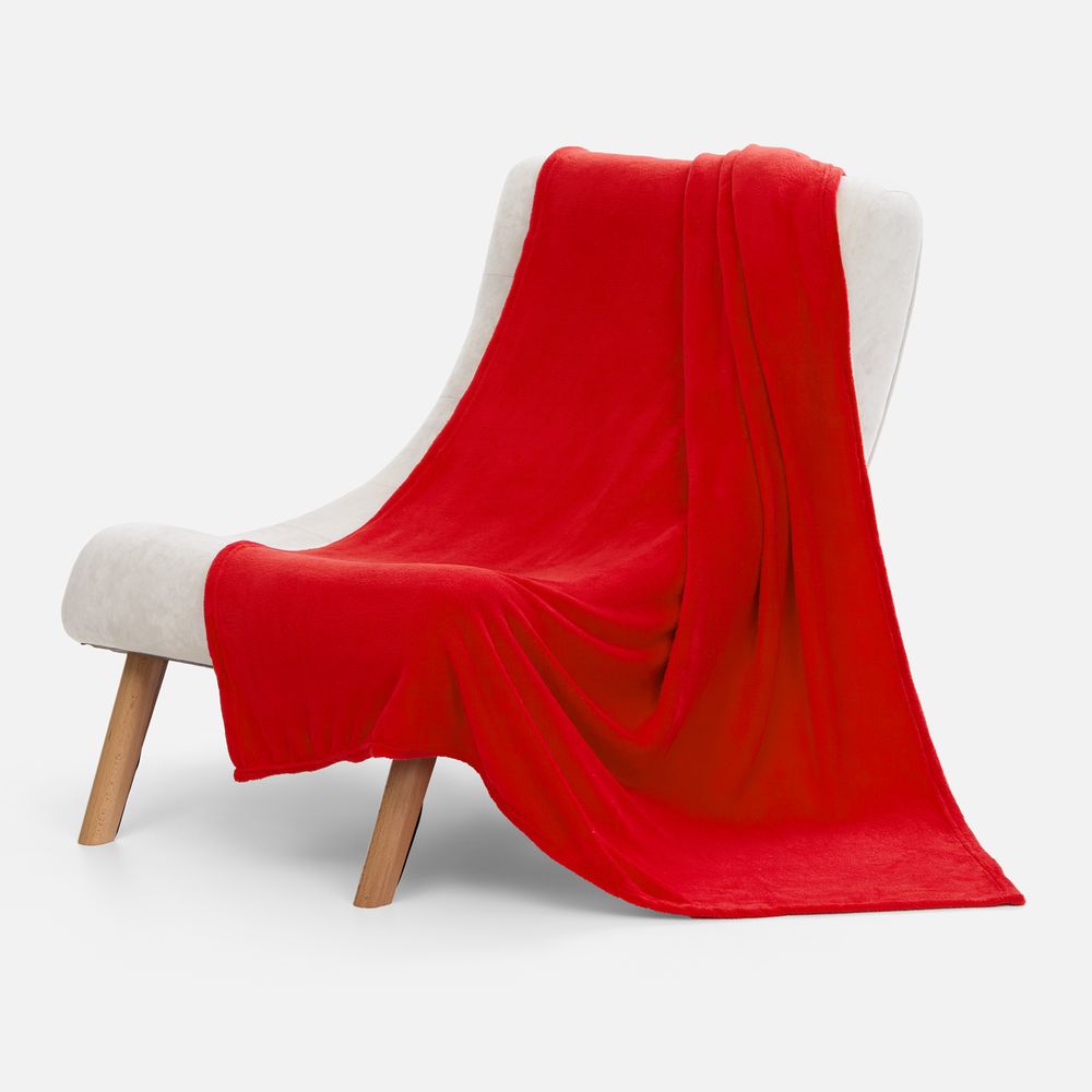 Плед Plush, красный — изображение 5