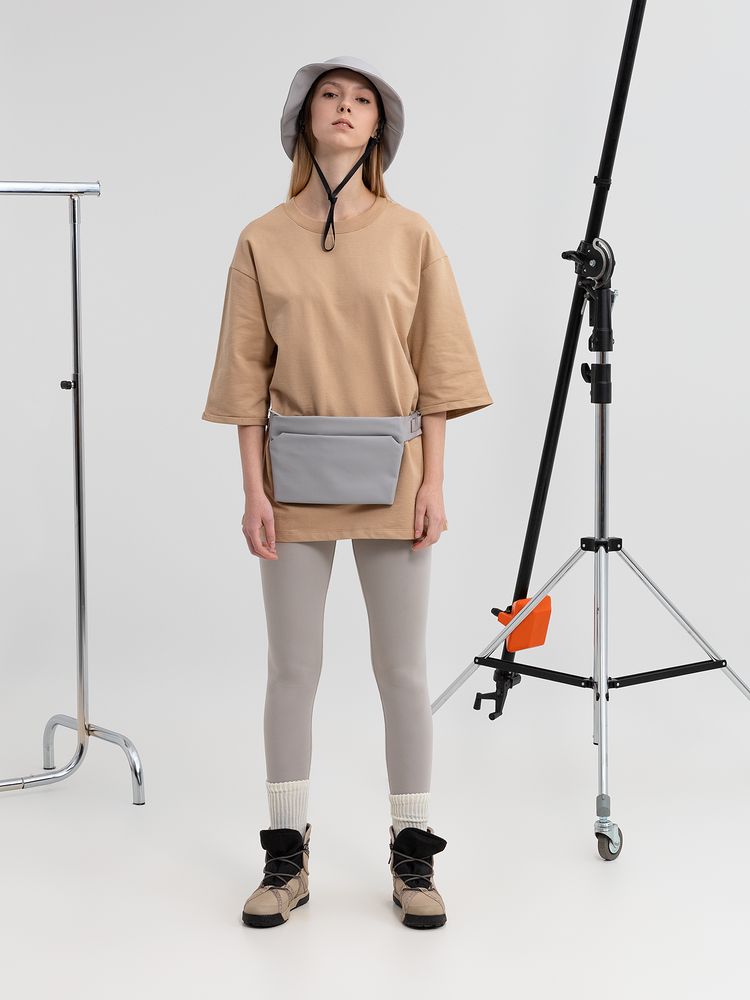 Поясная сумка Traffic, серая — изображение 3