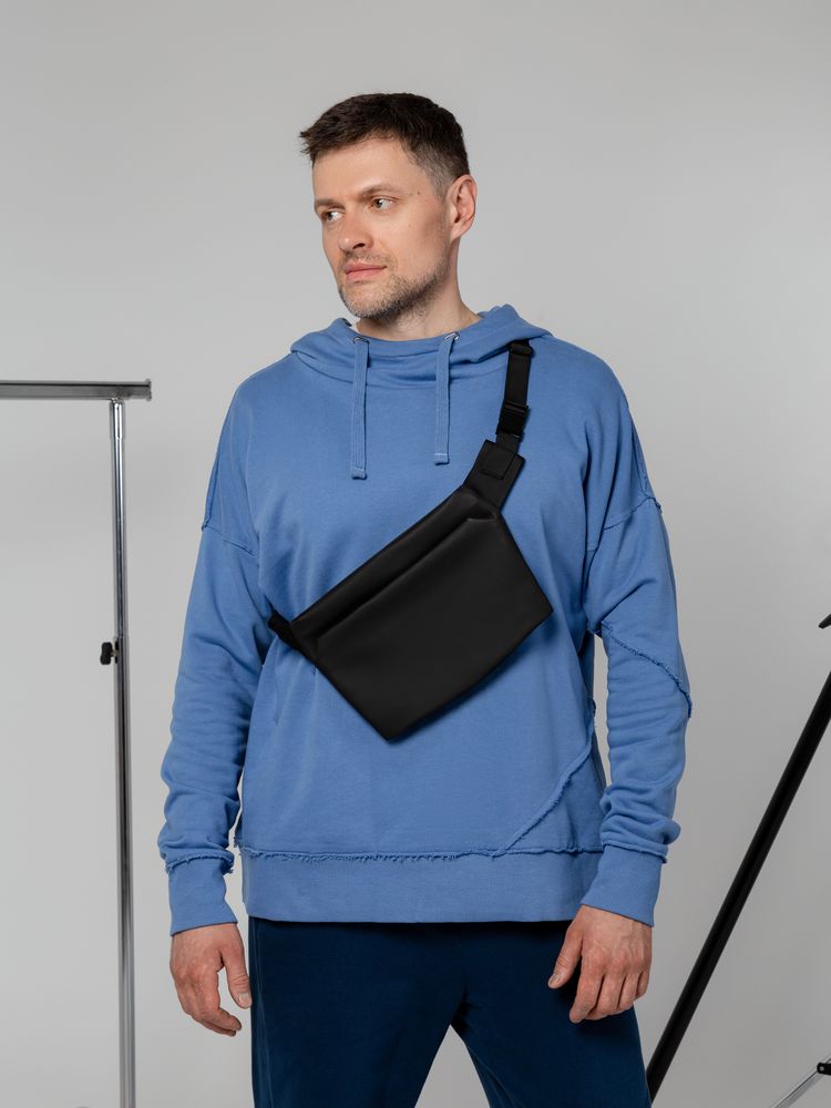 Поясная сумка Traffic, черная — изображение 3