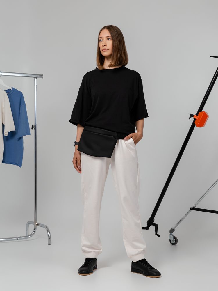 Поясная сумка Traffic, черная — изображение 5