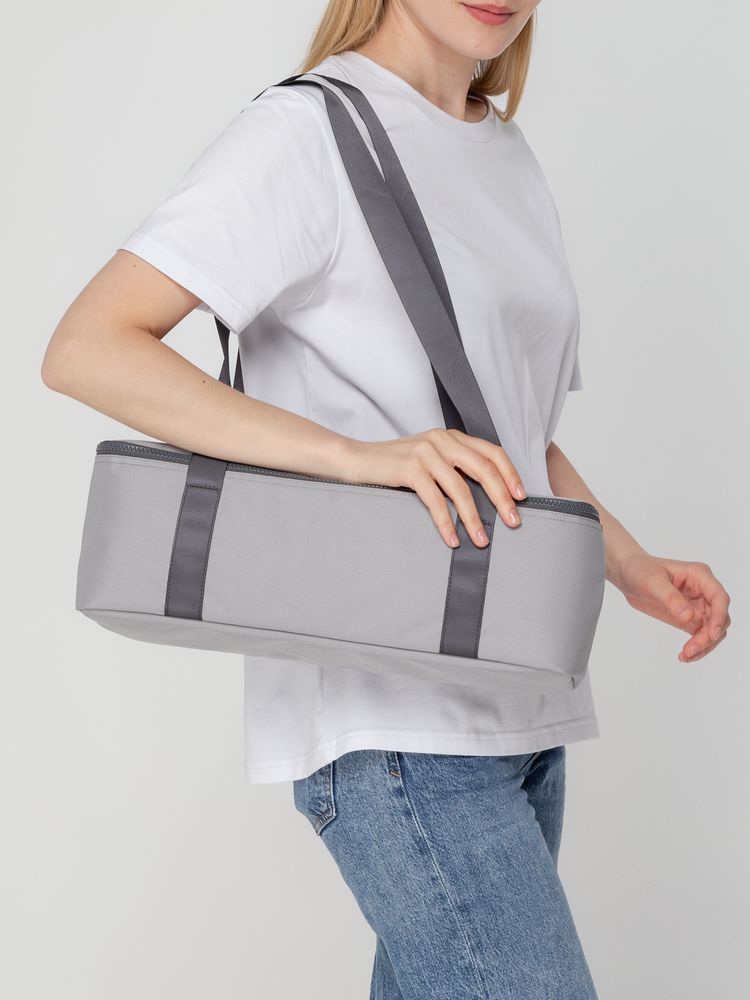 Термосумка Bodega, серая — изображение 6