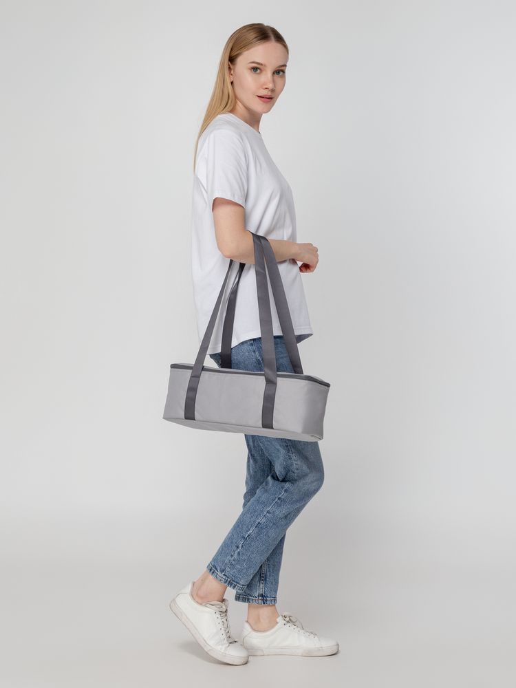 Термосумка Bodega, серая — изображение 7