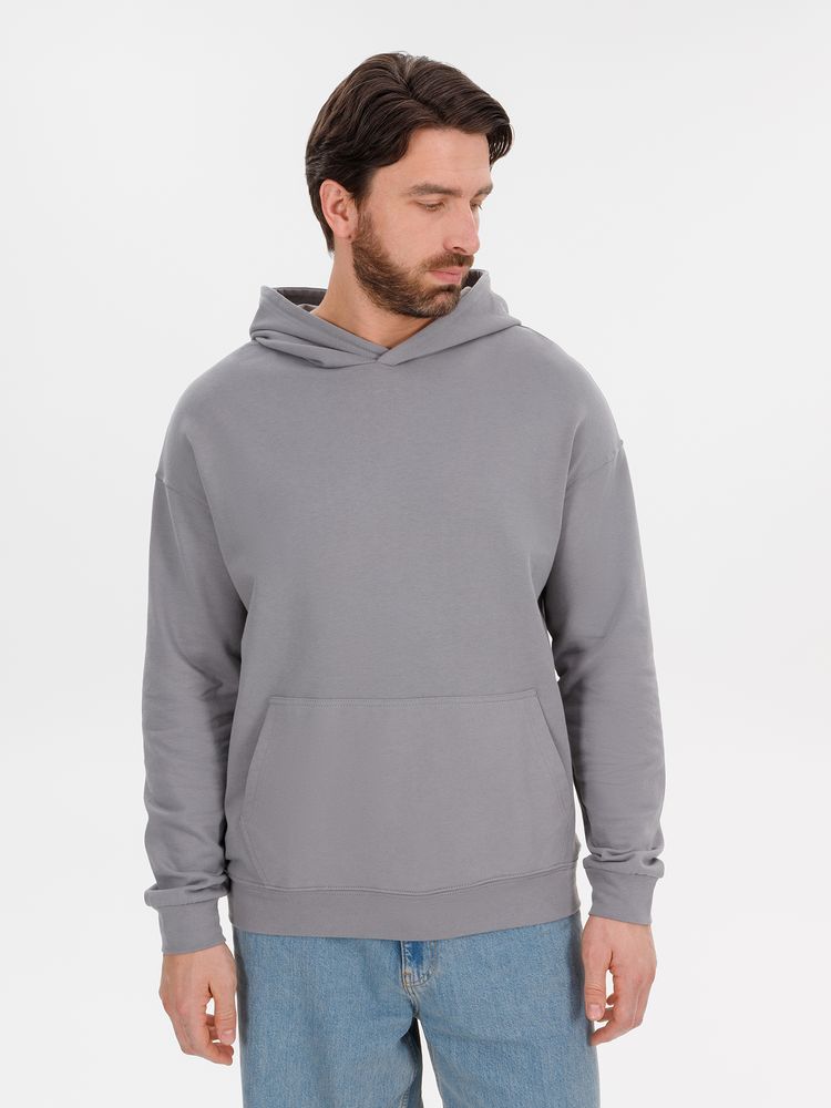 Худи оверсайз унисекс Outshine, серое — изображение 9