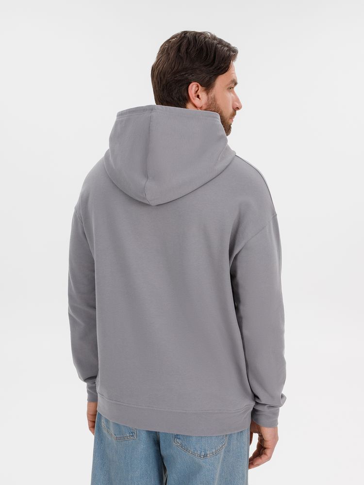 Худи оверсайз унисекс Outshine, серое — изображение 10