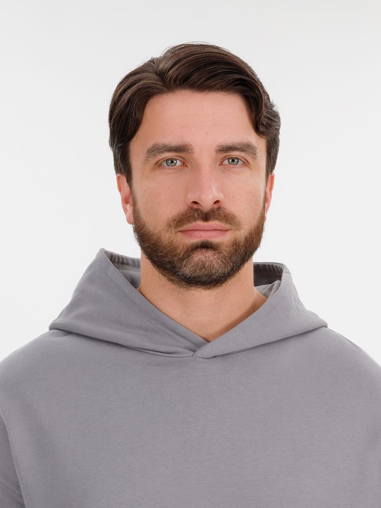 Худи оверсайз унисекс Outshine, серое — изображение 11