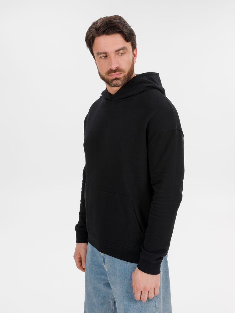 Худи оверсайз унисекс Outshine, черное — изображение 6