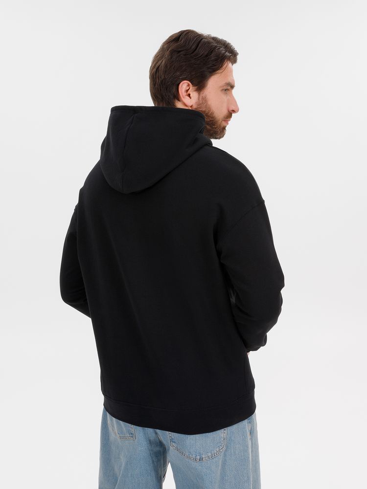 Худи оверсайз унисекс Outshine, черное — изображение 7