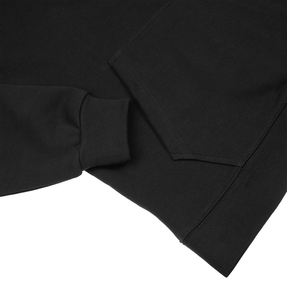 Худи оверсайз унисекс Outshine, черное — изображение 4