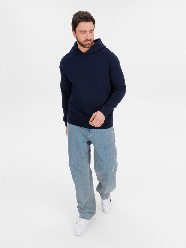 Худи оверсайз унисекс Outshine, темно-синее — изображение 9