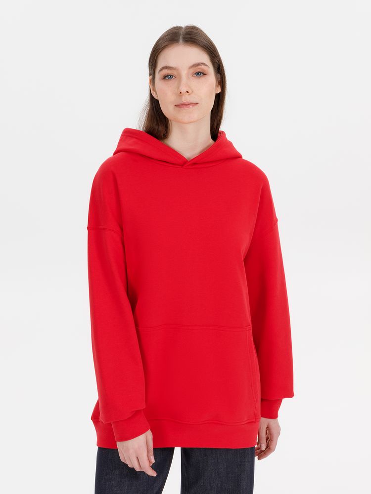 Худи оверсайз унисекс Outshine, красное — изображение 12