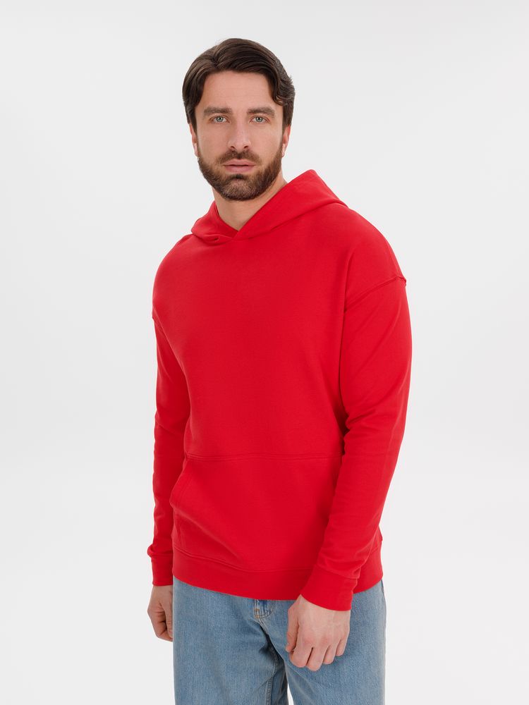 Худи оверсайз унисекс Outshine, красное — изображение 9