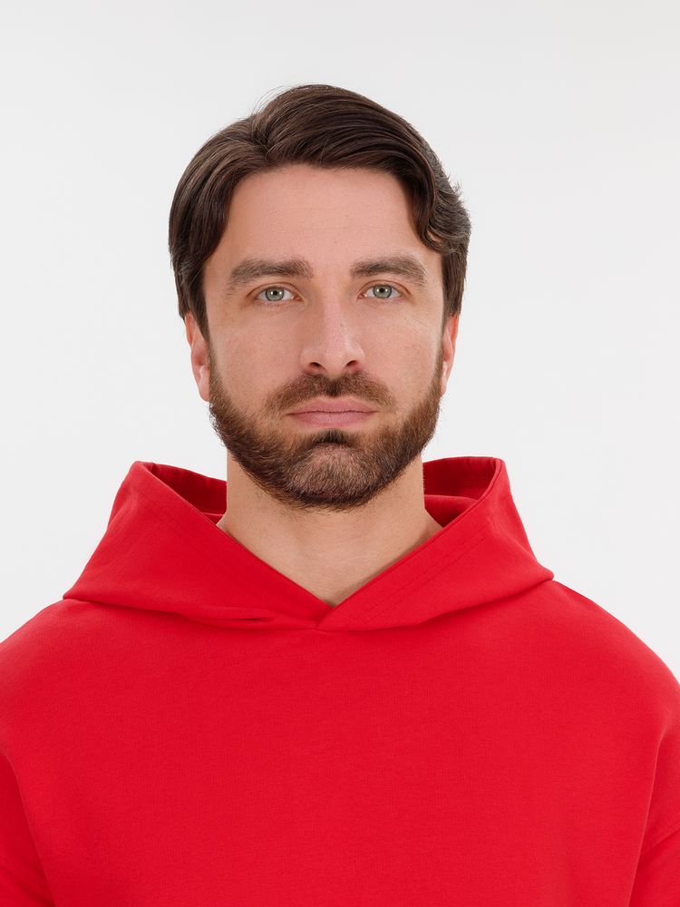 Худи оверсайз унисекс Outshine, красное — изображение 11