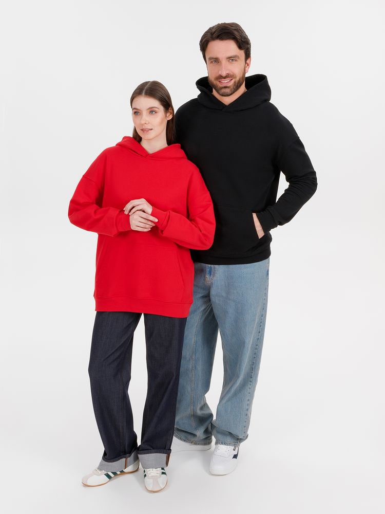 Худи оверсайз унисекс Outshine, красное — изображение 14