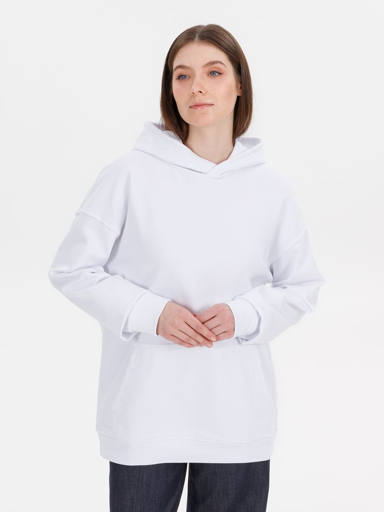 Худи оверсайз унисекс Outshine, белое — изображение 6
