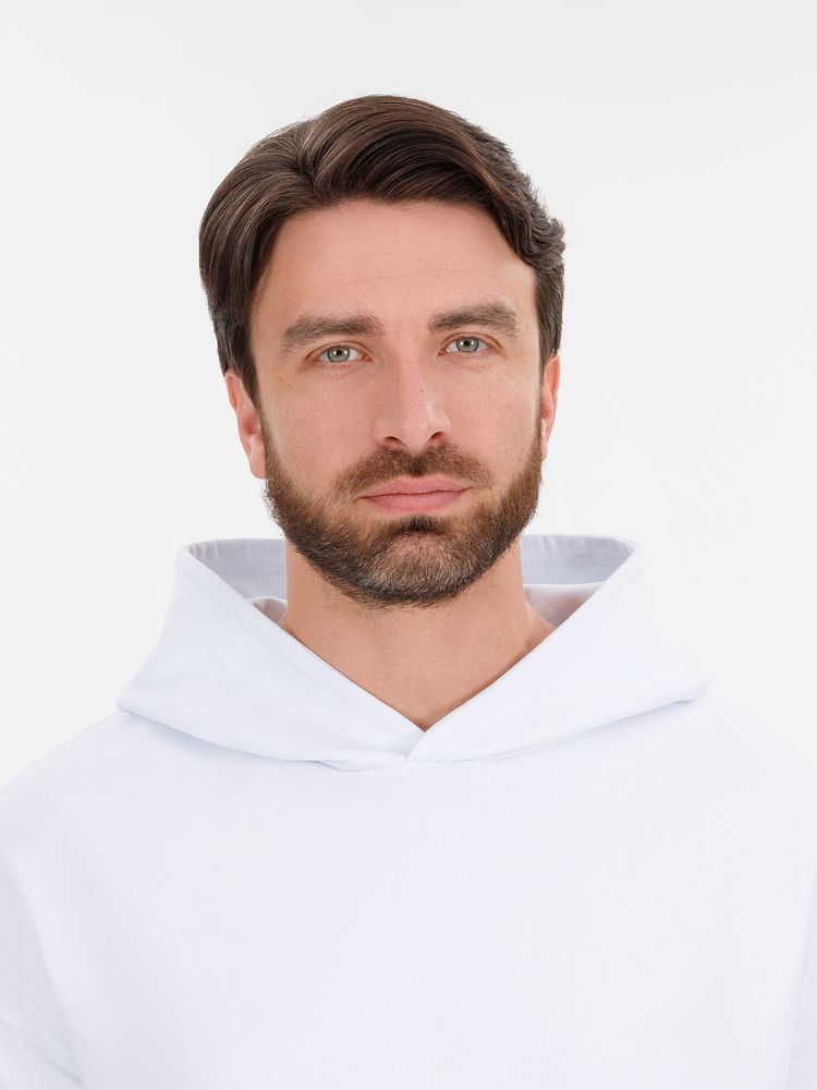 Худи оверсайз унисекс Outshine, белое — изображение 12