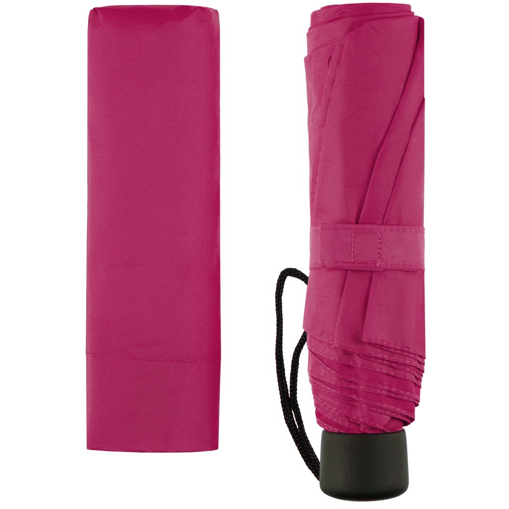 Зонт складной Trend Mini, бордовый — изображение 4