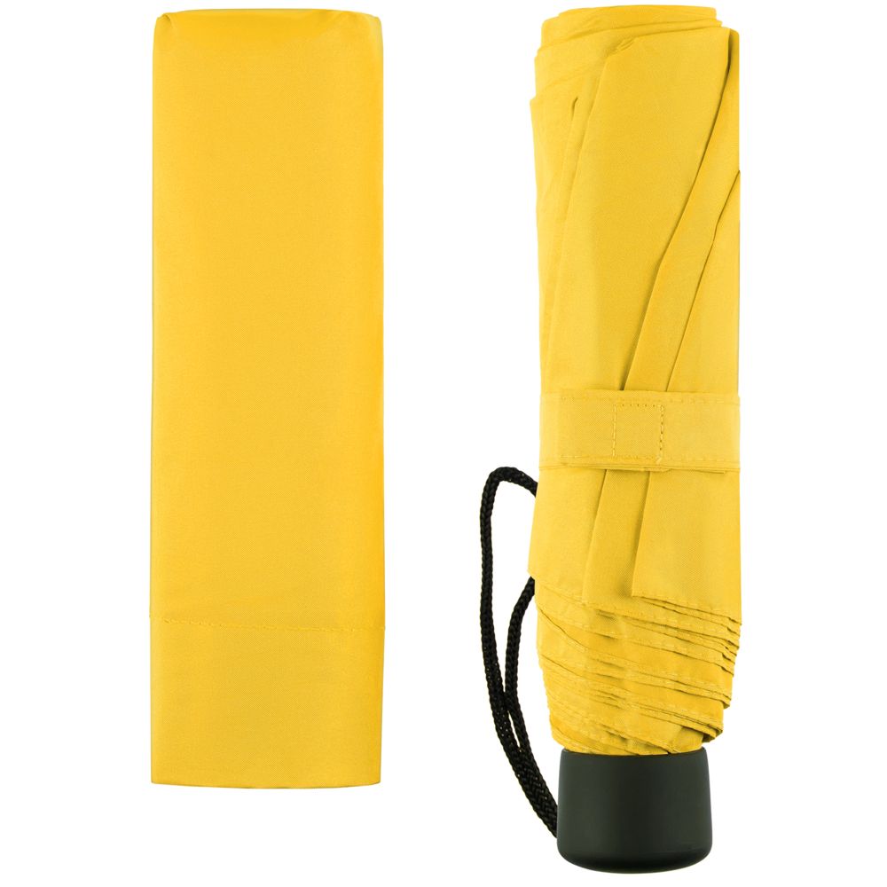 Зонт складной Trend Mini, желтый — изображение 4