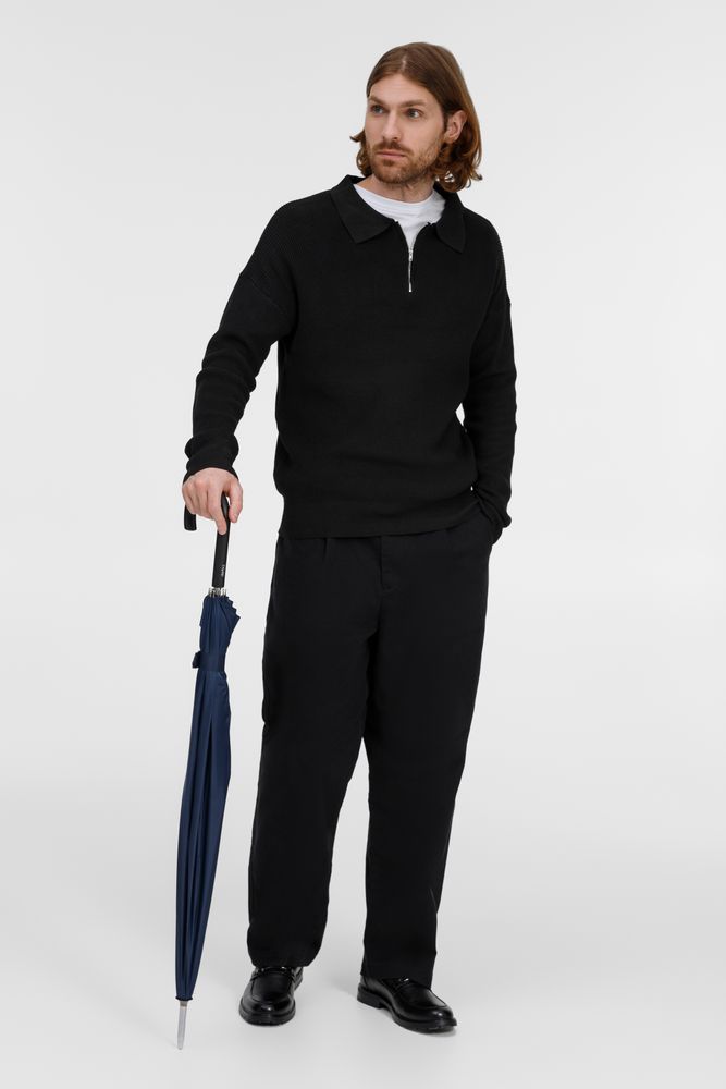 Зонт-трость Hit Golf, темно-синий — изображение 8