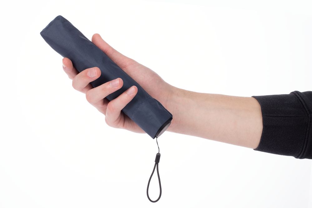 Зонт складной Luft Trek, темно-синий — изображение 4