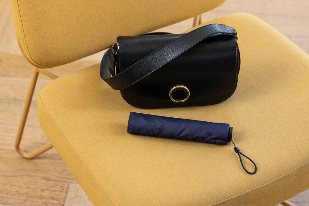 Зонт складной Luft Trek, темно-синий — изображение 7