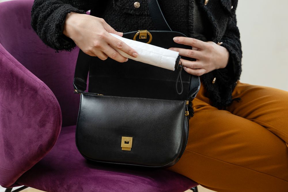 Зонт складной Luft Trek, белый — изображение 7