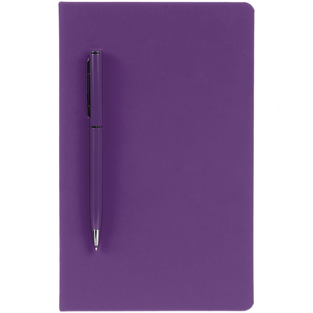 Ежедневник Magnet Shall, недатированный, фиолетовый — изображение 3