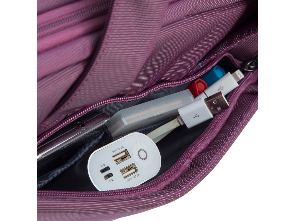 RIVACASE 8221 purple сумка для ноутбука 13,3 / 6 — изображение 9