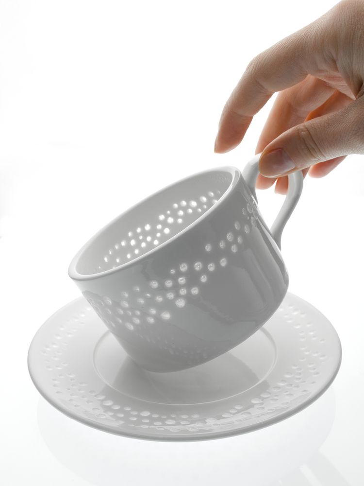 Чайная пара Coralli Luziano, белая — изображение 10