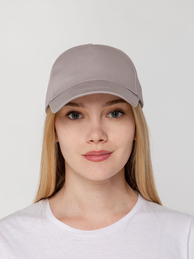 Бейсболка Convention, серая — изображение 4